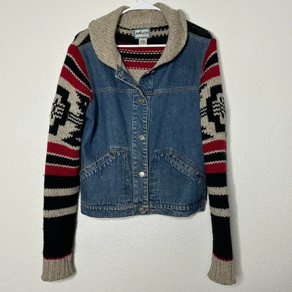 Pendleton Originals Wool Denim Blend Jacket Medium - Picture 1 of 5